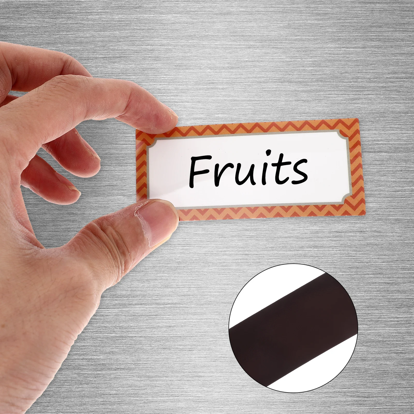 

16Pcs Magnetic Name Tags Reusable Dry Erase Labels for Whiteboard Fridge Classroom Name Labels Multi-Purpose Household Stickers