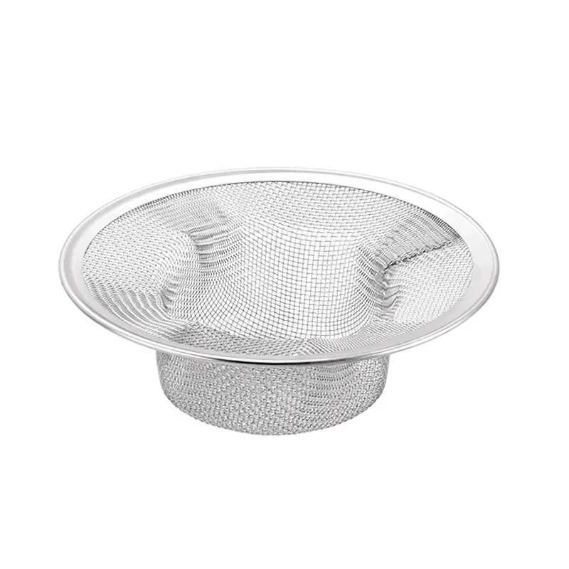 Stainless Steel Bathroom Drain Filter Net Hair Catchers Sink Drain Strainer Shower Sewer Anti-clogging Stoppers for Kitchen Tool