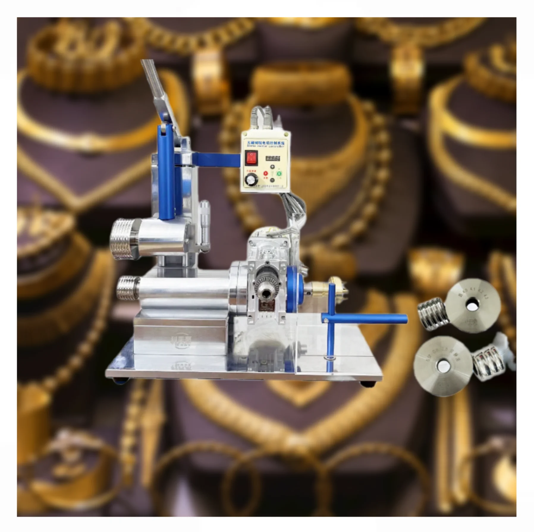 

New Model Multi-Functional Electric Bracelet Shaping Machine for Jewelry Ring Bezel Tire Mold Gold Metal Metallurgy Machinery
