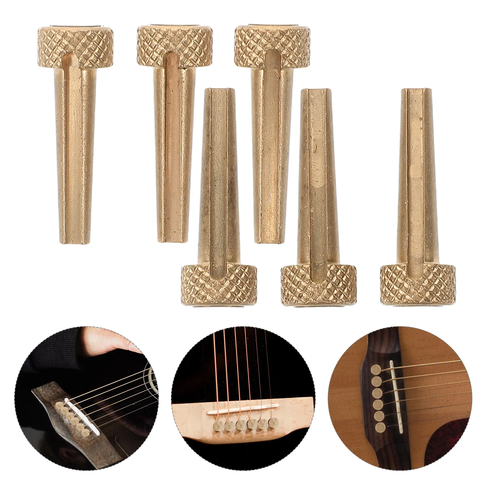

Guitar String Nails Acoustic Pins Bridge for Classical Parts Accessories Pegs Wooden
