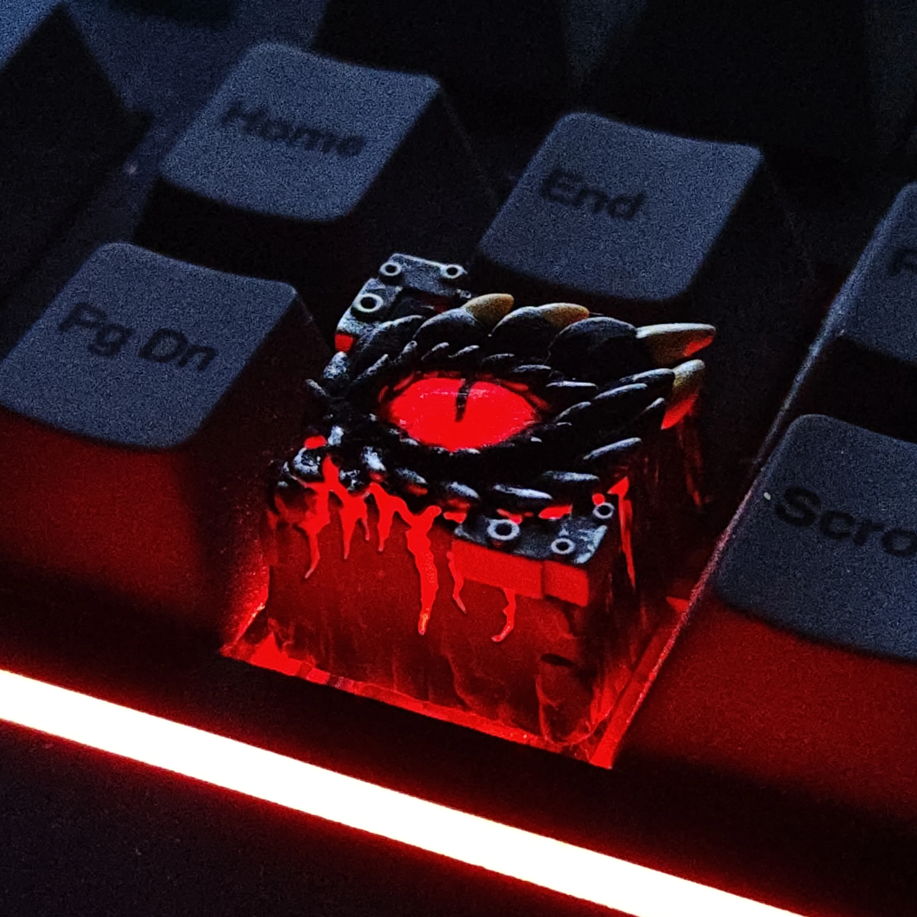 o-olho-do-demonio-dragao-translucido-keycap-unico-personalizado-resina-mecanica-keycaps-esc-substituicao-acessorios-de-teclado