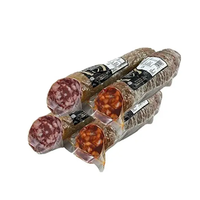 LOTE DE EMBUTIDOS IBÉRICOS / CHORIZO Y SALCHICHÓN - (+ 2 kg.aprox.). Procedentes de Guijuelo, INSIGNIA IBÉRICA
