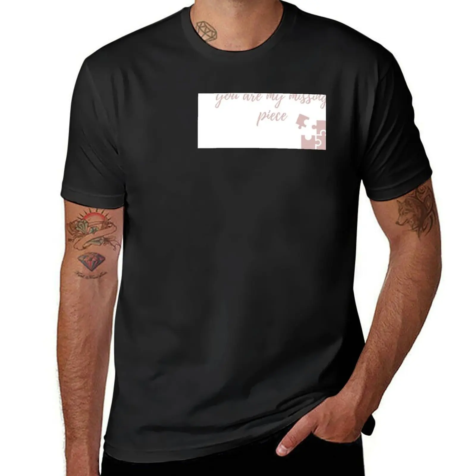 

You are my missing piece with puzzle piece T-Shirt aesthetic clothes plus sizes designer t shirt men