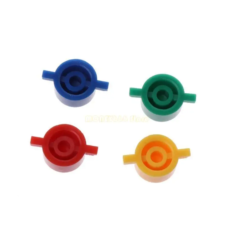 F62C 4pieces ซ่อมชิ้นส่วนปุ่มพลาสติก A B X Y ABXY BUTTON ACCESSION สำหรับ NES