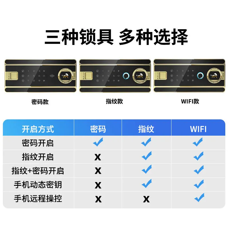 Safe Office File Cabinet Password Anti-theft Cabinet Home Bedside Integrated  Fingerprint Password Recognition