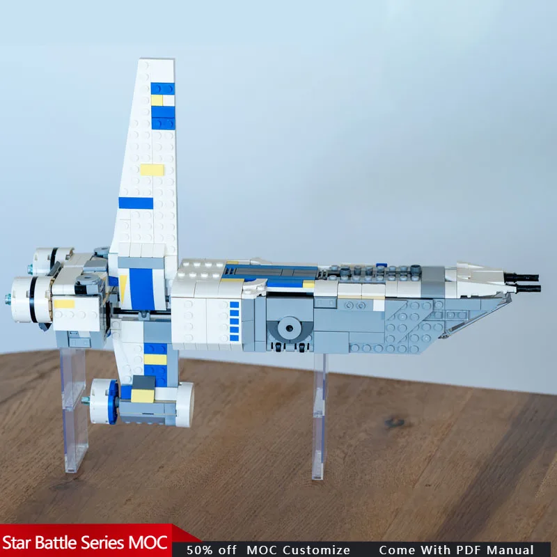 

509 шт., космическая война, Stinger Mantis 7539, альтернативная модель MOC, модульный строительный блок, обучающая игрушка «сделай сам», Рождественский подарок