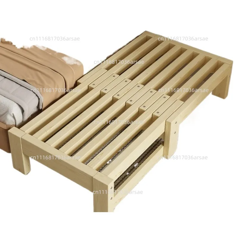 Telescopic Bed Pull-out Bed Small Apartment Living Room People Simple Push-pull Bed Dual-purpose Stacked Sofa