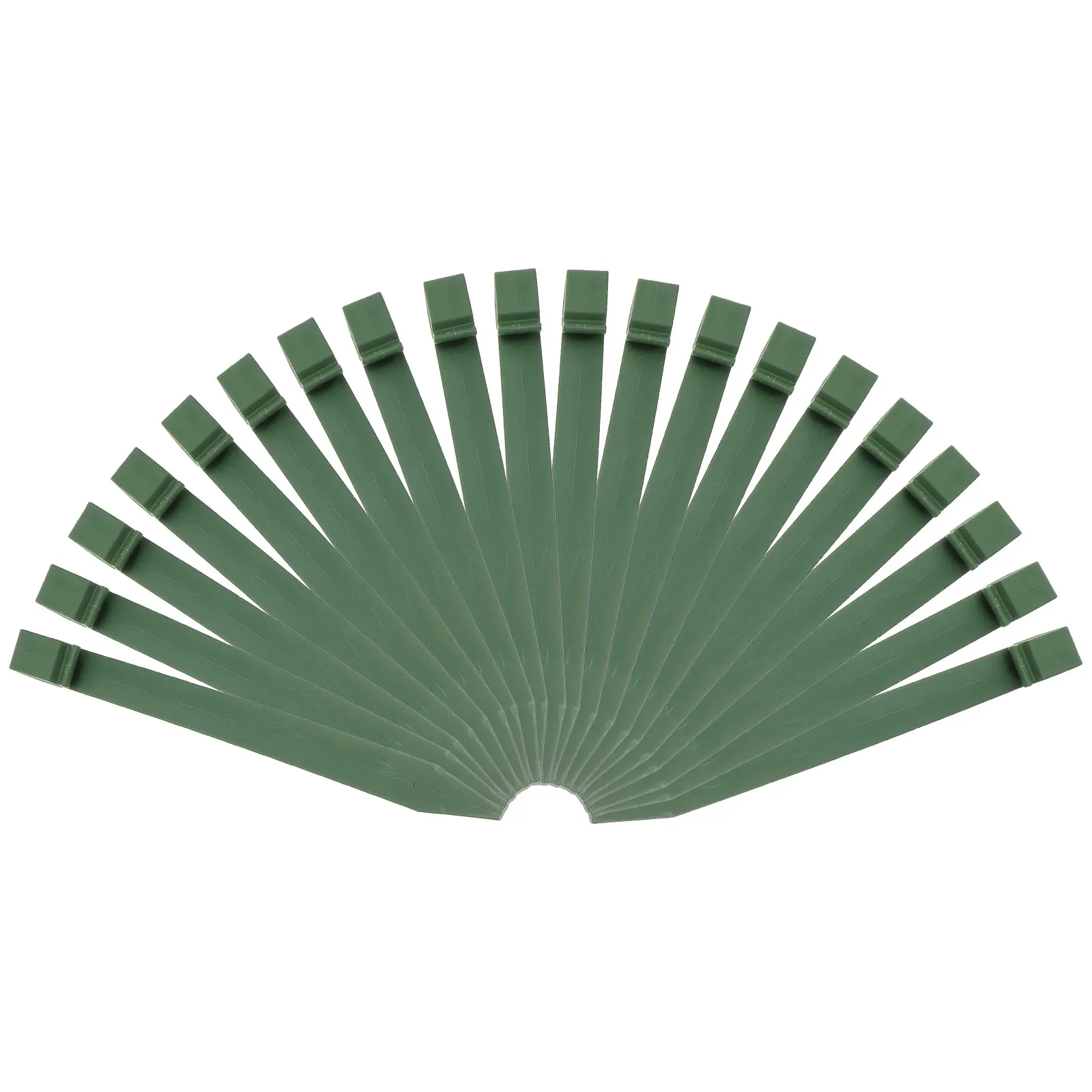

20pcs Tent Stakes Plastic Ground Pegs for Camping Snow Beach Decorations Heavy Duty Tarp Windproof Lawn Garden Camping