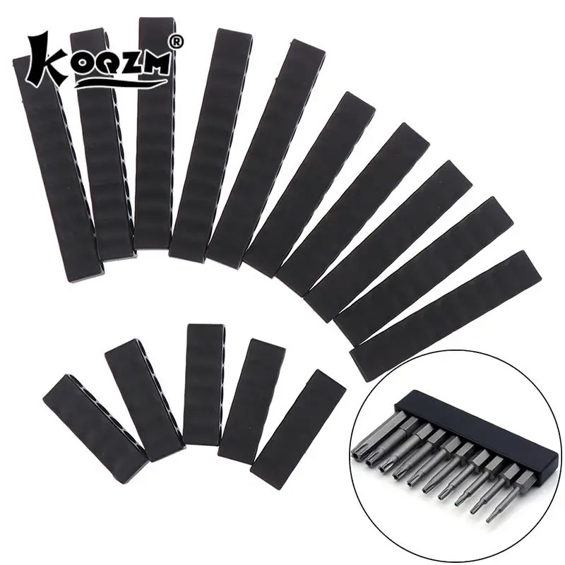 5Pcs Set 6/10/12 holes hex shank screwdriver bit holder storage dril accessories