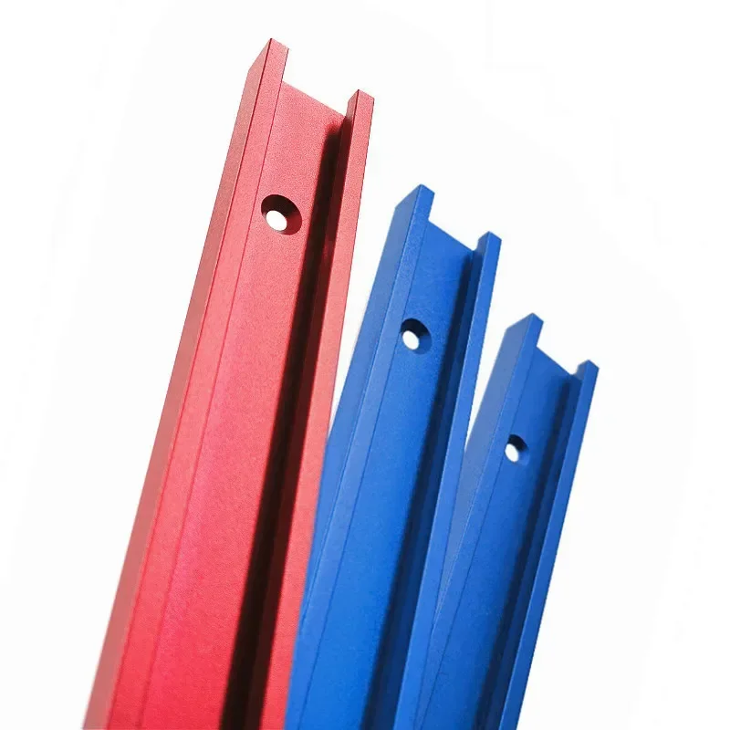 30 Tipe T-Slot Miter Track Jig Fixture Slot Connector Aluminium Alloy Woodworking Chute Rail 300-800MM Alat DIY
