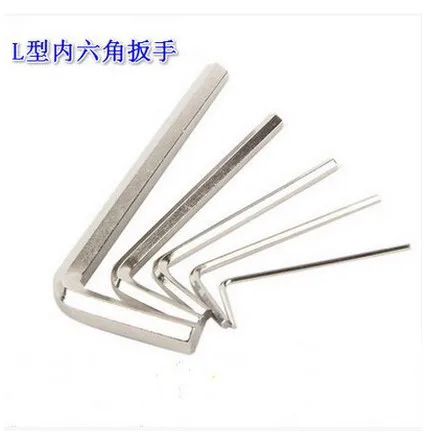 1PCS Internal Hexagon Wrench L-Shaped Flat Internal Angle Wrench Internal Hexagon Screwdriver Bicycle Repair Tools