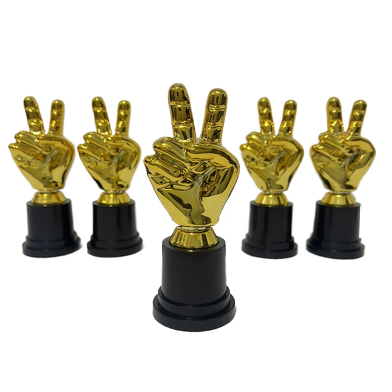 

Biye Trophy Up - Plastic Golden Trophies for Awarding and Interior Decor