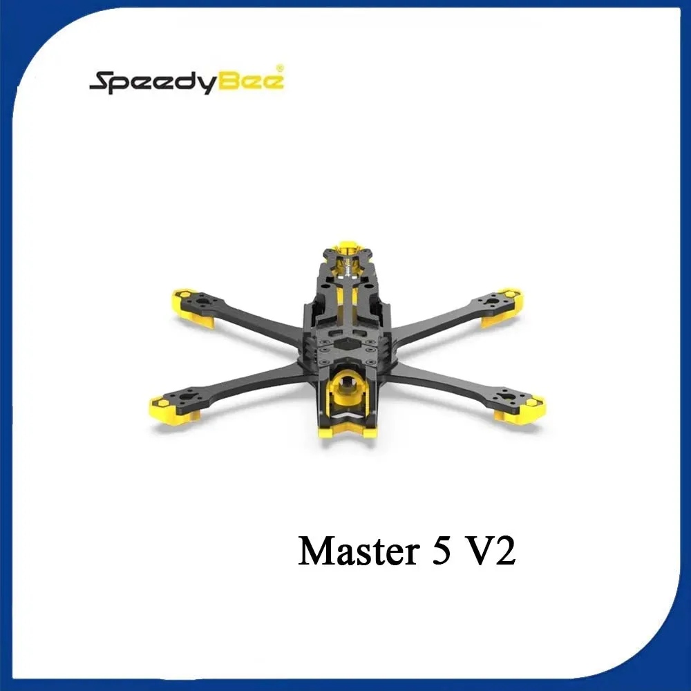 Drone SpeedyBee Master 5 V2 KIT de cadre 5 pouces 130 °   Unité aérienne analogique/O3 FOV VTX Link RC FPV Freestyle Racing Quadcopter