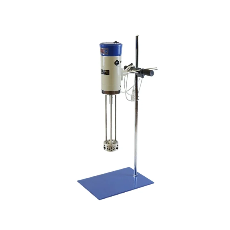 Small laboratory digital display high-speed shear dispersion homogenizer, food and beverage mixer, cosmetic emulsifier