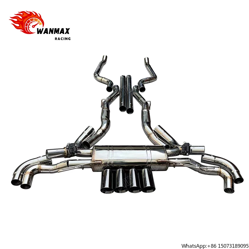 

Высококачественная выхлопная система из нержавеющей стали 304SS — идеально подходит для X7 G07 2019+ года выпуска, устойчивая к коррозии