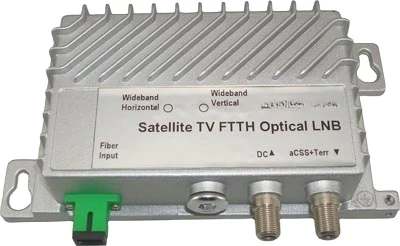 1310nm/1490นาโนเมตร/1550nm WDM TO GPON ONU CATV FTTH ดาวเทียม wideband/quattro/คู่ดาวเทียมตัวรับทีวี FTTH Optical LNB Fiber