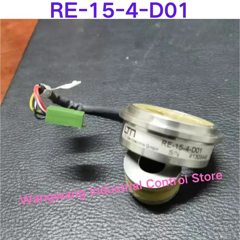 

Подержанный тест ОК, поворотный энкодер серводвигателя RE-15-4-D01