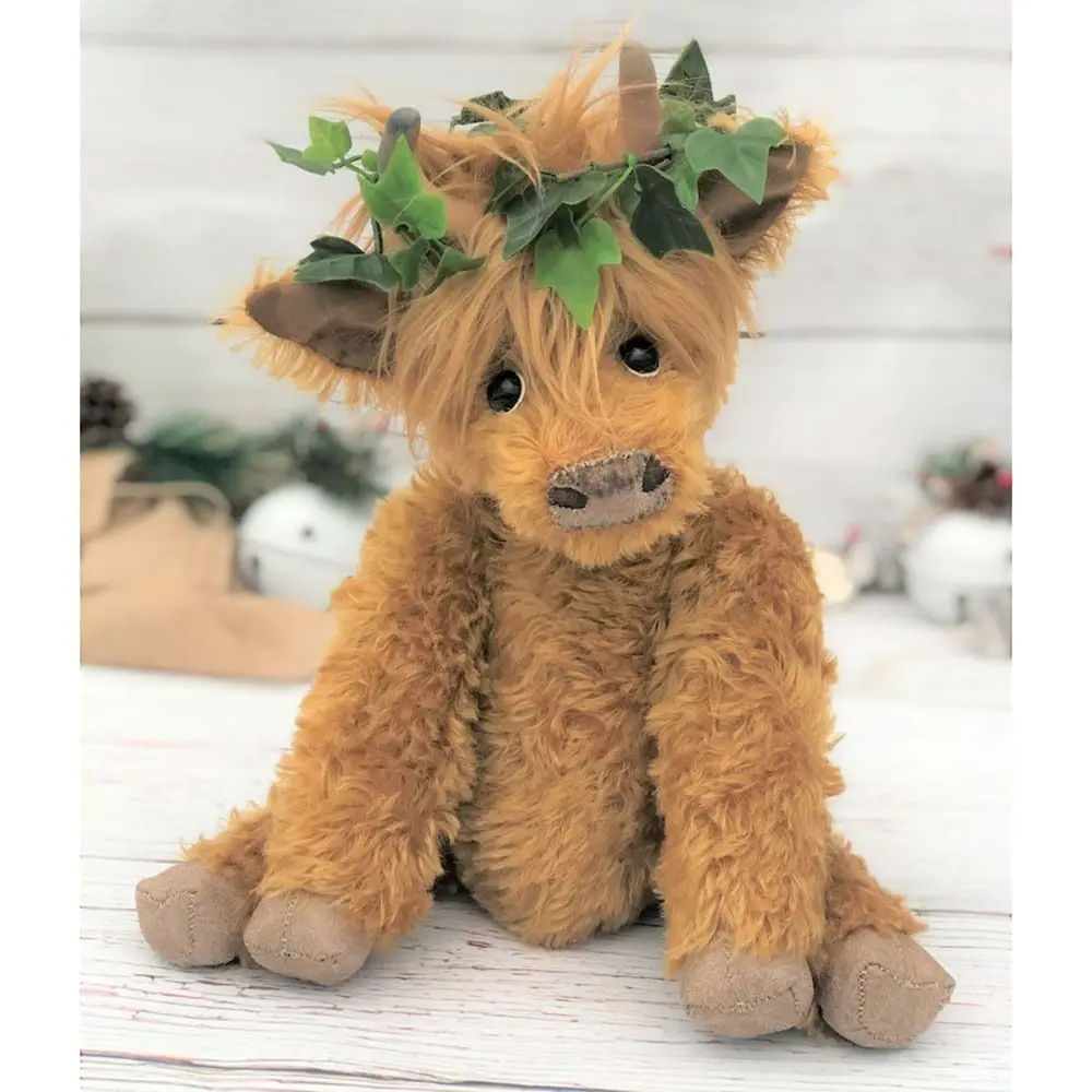 かわいい牛ぬいぐるみフィギュアおもちゃスコットランドぬいぐるみシミュレーション高地牛ぬいぐるみ牛高地牛ぬいぐるみ