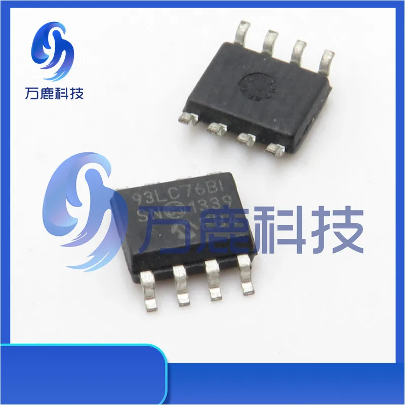 93Lc76B-I/Sn 8K, 512 X 16 Serial Ee Soic8