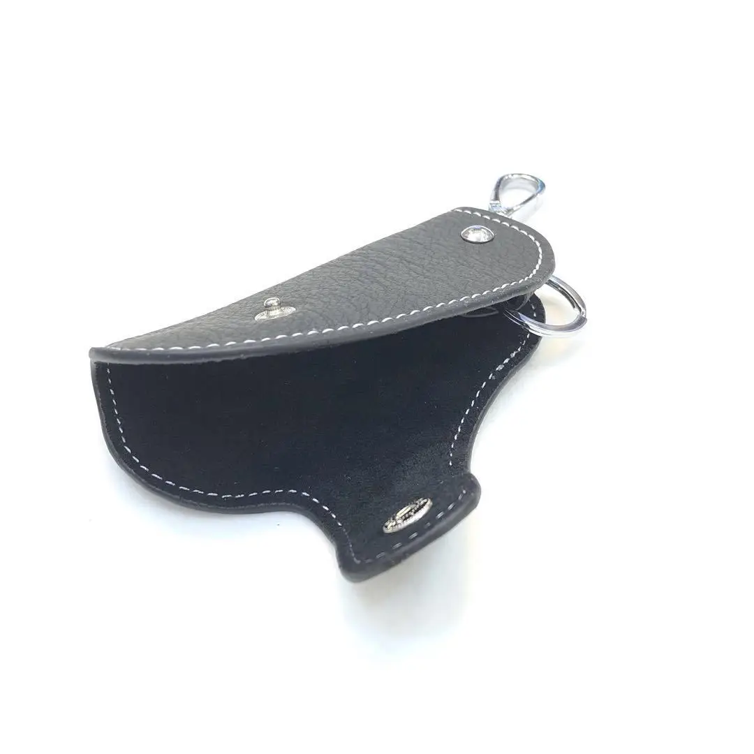 Nieuwe Lederen Sleutelhanger Portemonnee Vrouwen Mannen Effen Kleur Autosleutel Houder Organizer Pouch Mini Huishoudster Key Case Sleutelhanger Tassen