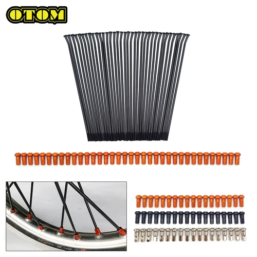 Imagen 1 del producto Kit de boquillas de radios de rueda delantera y trasera para motocicleta, pieza de Dirt Bike, para KTM HUSQVARNA, 18 "", 19"", 21 "", SXF, XCF, EXCF, XCW, TE, TC, FE, 250, 450, 525