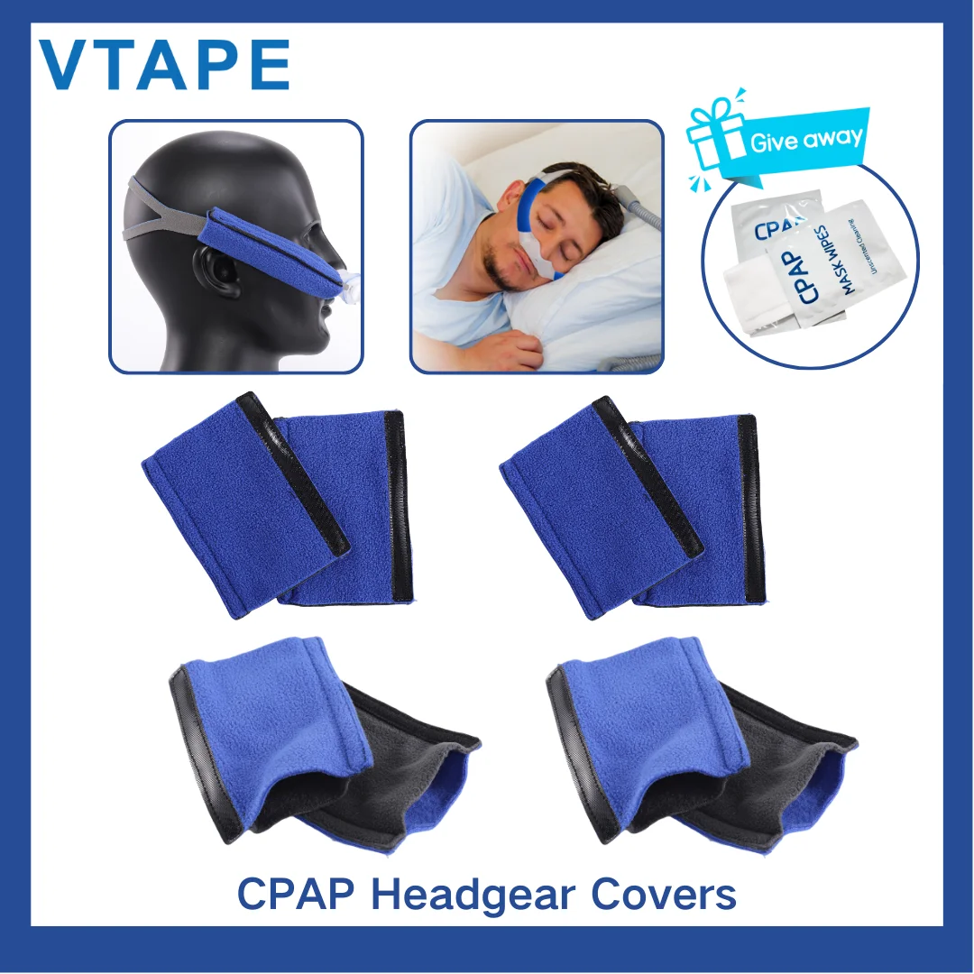 8 Packs CPAP Strap Covers, CPAP Strap Comfort Pads, CPAP face Pads, Comfortable CPAP supplies, Mask Cover for Reducing Red Marks