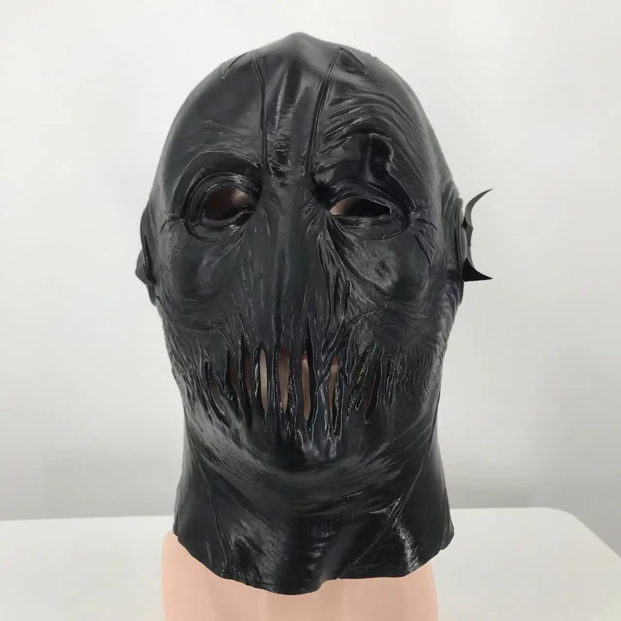 

Anime Black Flash Mask Cosplay Costume Latex Masks Helmet Party Props