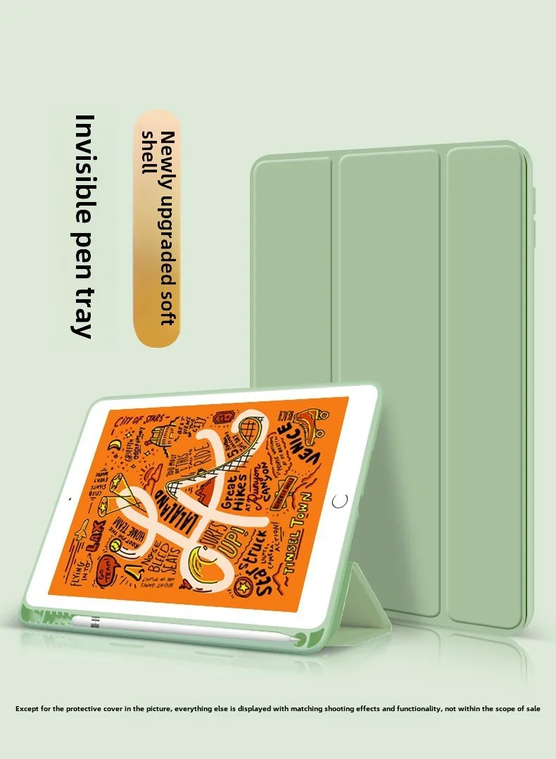 حافظة جلدية لجهاز iPad 7 8 9 10th 10.2 10.9 بوصة مع حامل قلم رصاص Funda For Air 4 5 11th 6th Gen Mini Air 11 2025 #3