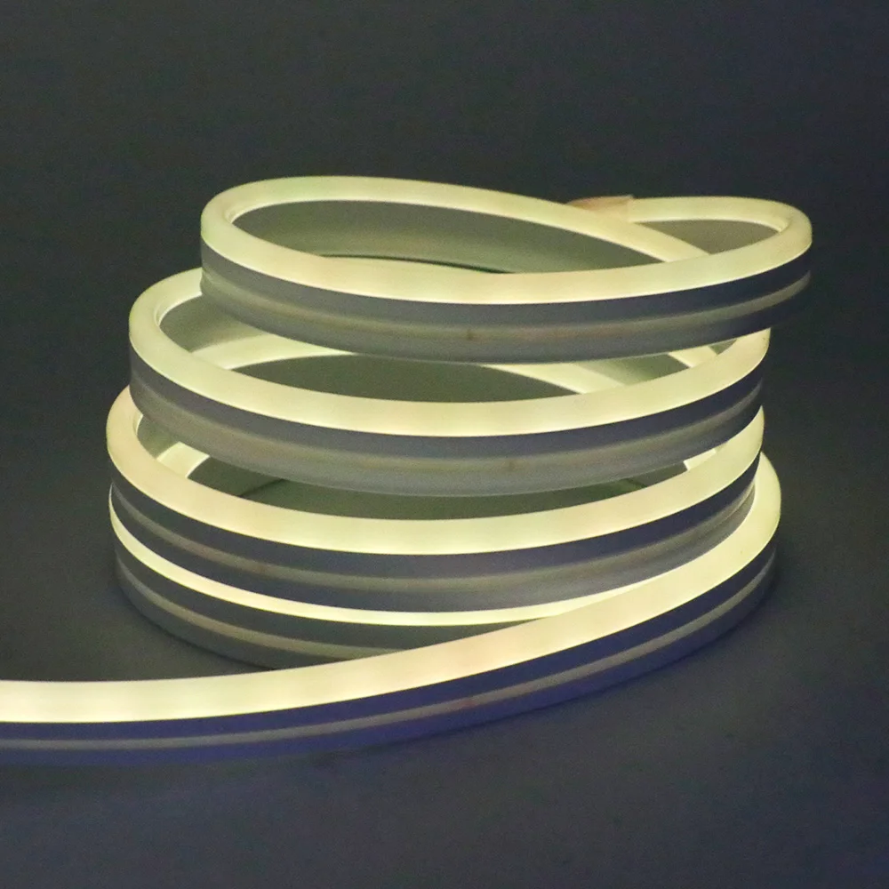 EU-Stecker DC24V 3535 RGB Neon LED-Streifen 5/10/15/20/30M Bluetooth Musik-Sync Wasserdichtes Neon-Seil-Licht für Innen- und Außendekoration – Detail 17