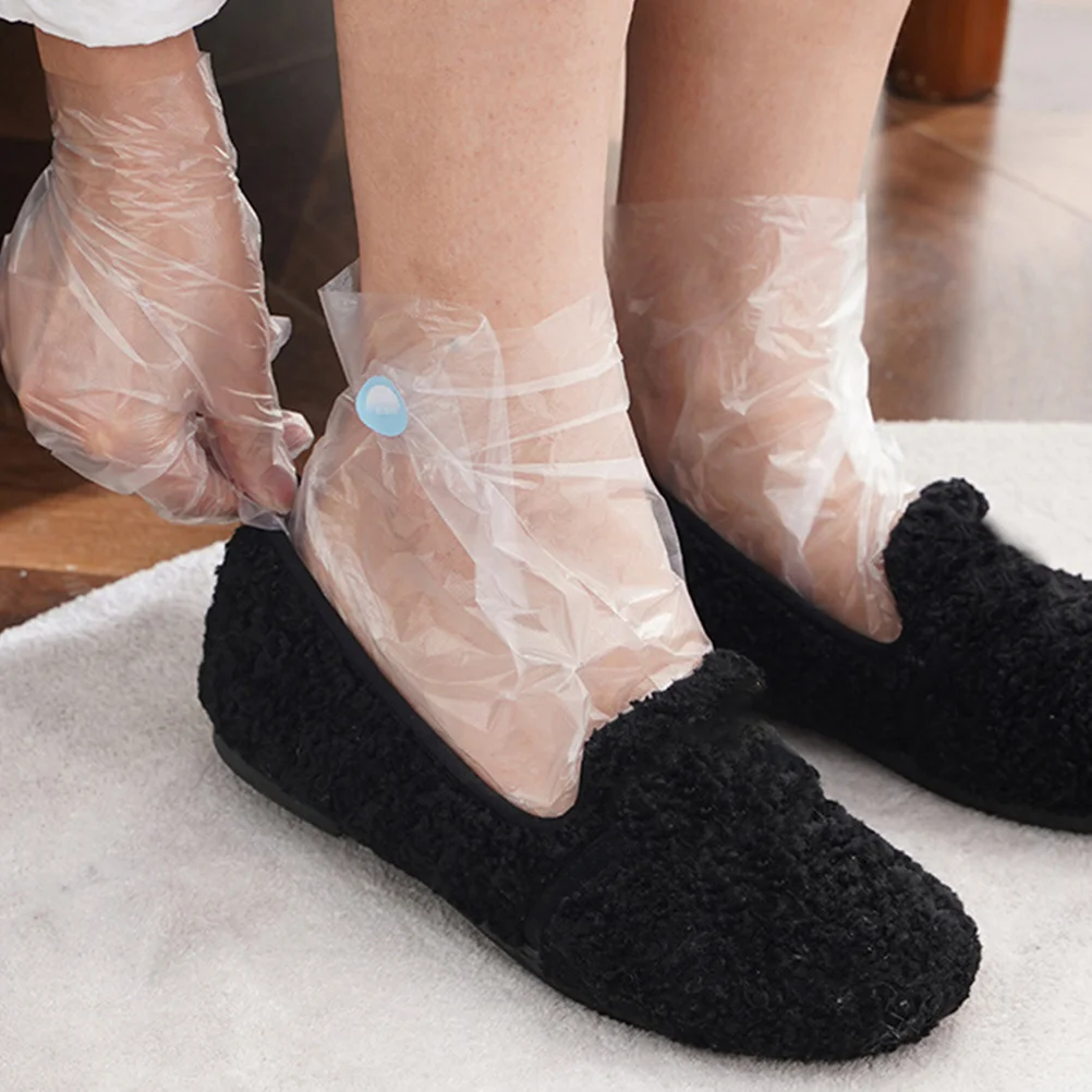 Moisturize Use Cover for Foot Disposable Mask Waterproof Leg Cast Moisturizing Covers Liner Paraffin Bath Mitts Sheer Socks