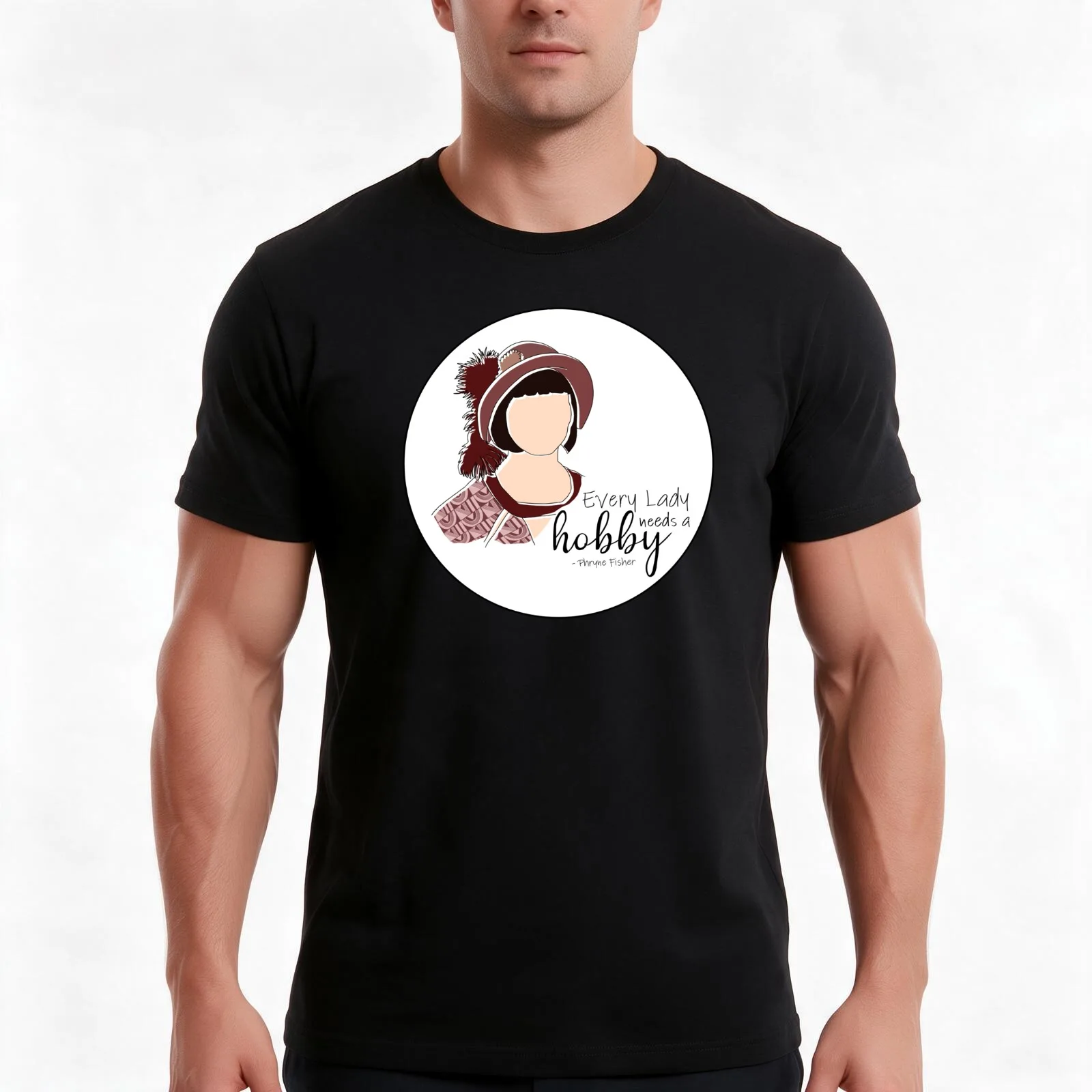 Every lady needs a hobby T-Shirt, Summer Casual Cotton Tee, Oversized Streetwear Tops, Vintage Graphic Print, Unisex Men Women