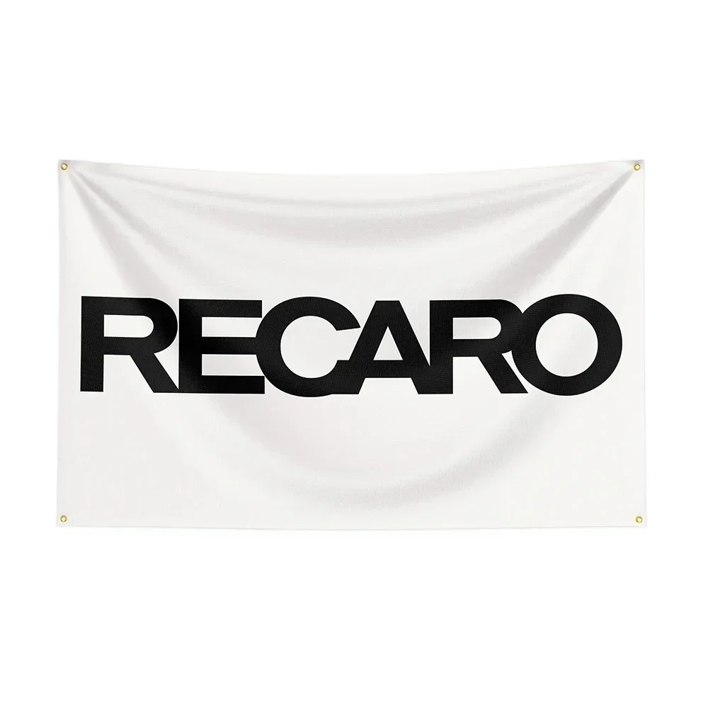 Q 90x150cm Recaro Flag Polyester Printed Car Parts Banner For Decor - Ft Flags Decor,flag Decoration Banner Flag Banner B