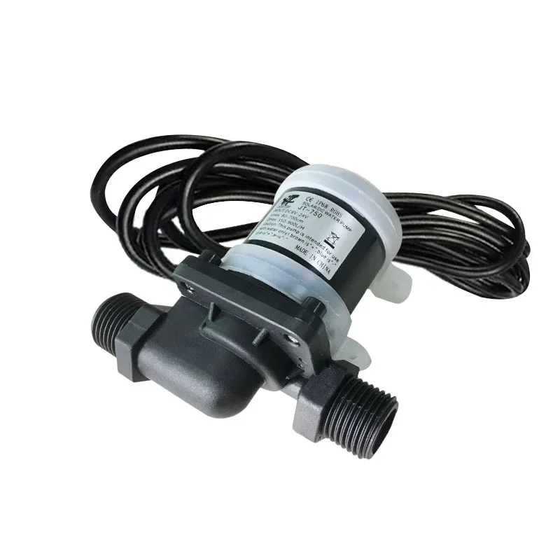 

JT-750D Micro Submersible Water Pump DC 12V 24V Low Noise Solar Brushless Pump Max 7M 900L/H