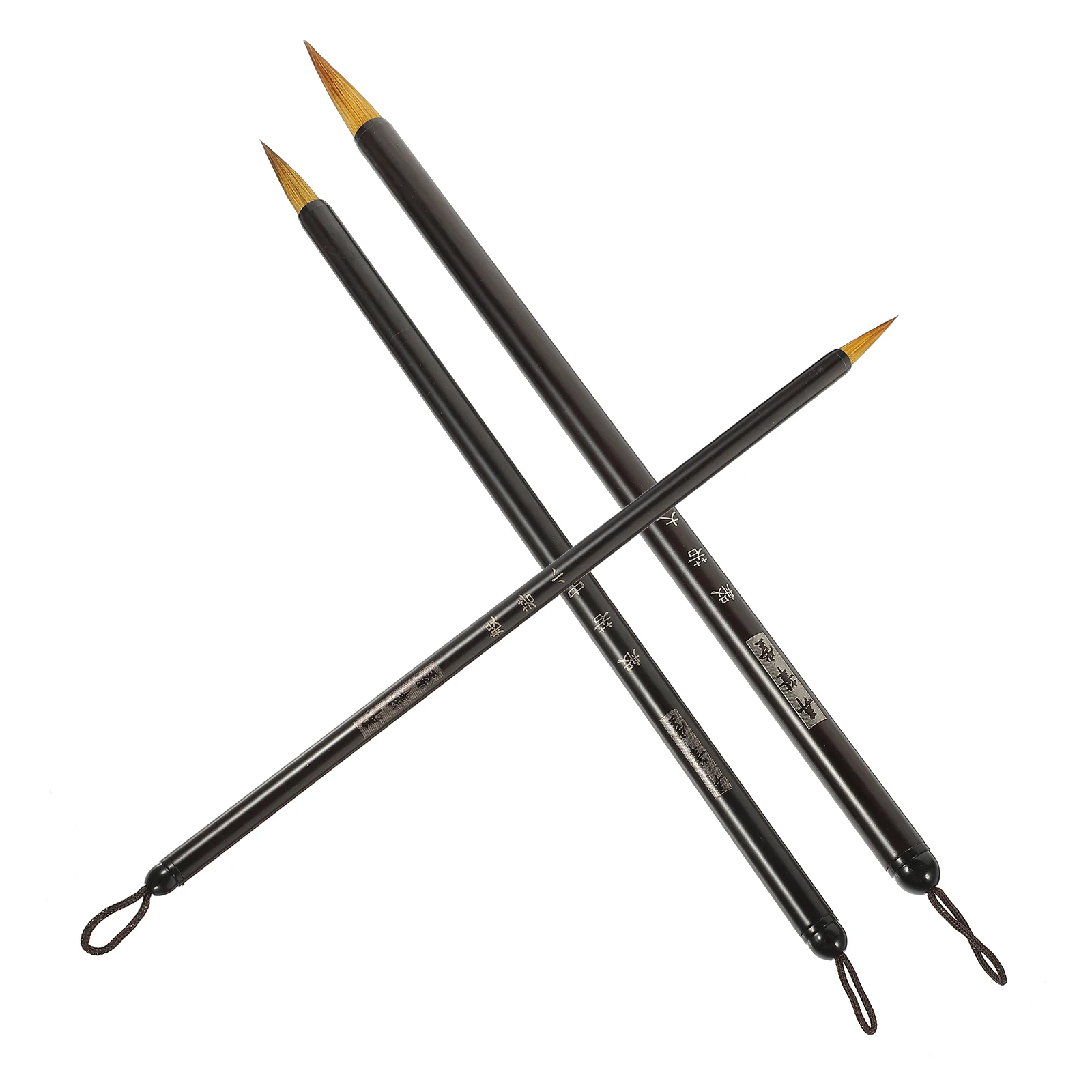 

3pcs Hair Calligraphy Brush Pens Traditional Chinese Ink Writing Brush For Beginners Silk Paper Use Sumi Traditional