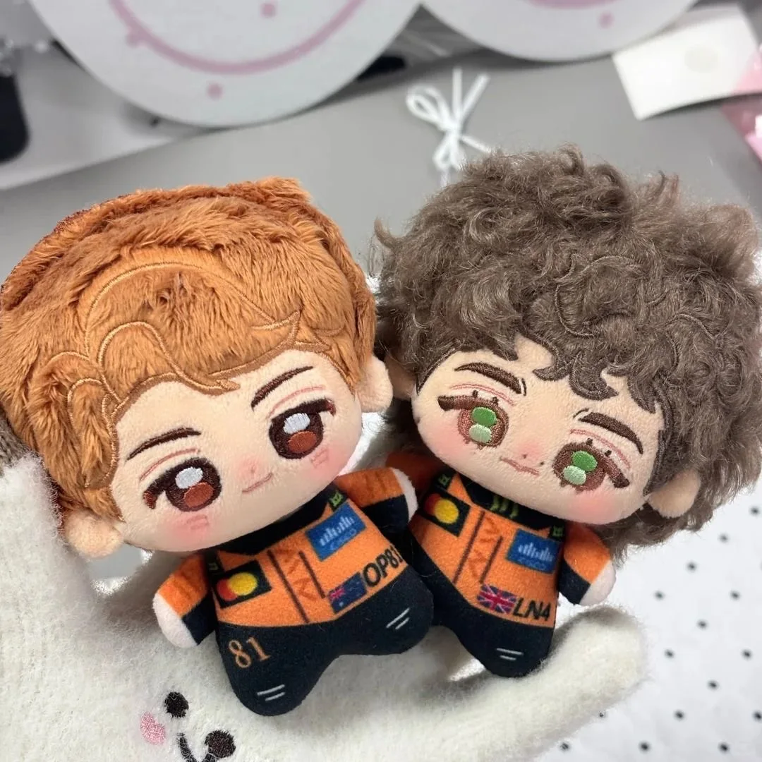 

10cm Anime Lando Norris Plushie Oscar Piastri Cosplay Stuffed Plush Doll Toys Pendants Keychain Fans Birthday Xmas Gift