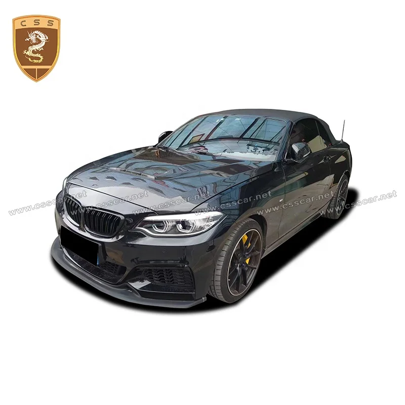 CSS Style Dry Carbon Fiber Engine Hood Bonnet For  2 Series F22 F87 M2