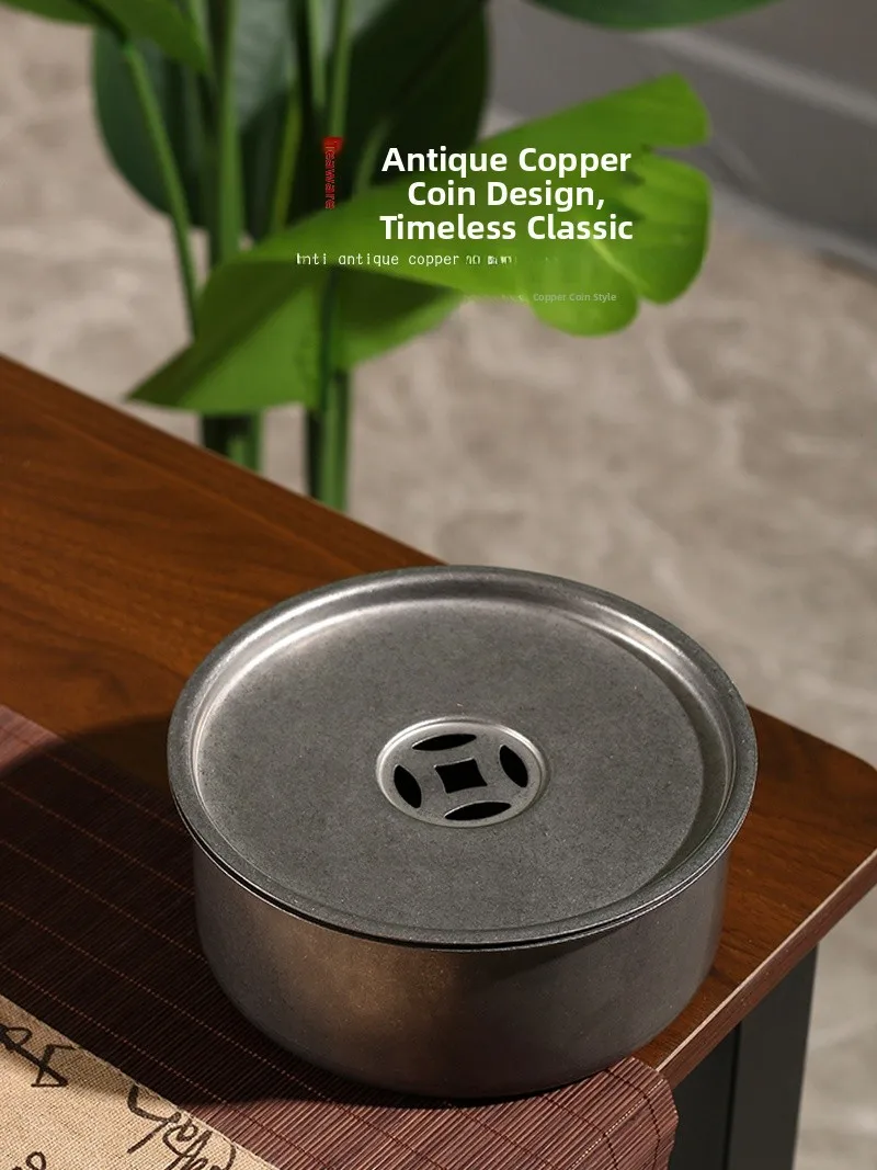 

Portable Outdoor Tea Tray 304 Stainless Steel Small Size Tea Brewing Wet And Dry Tea Table Retro Style Home Tea Set Accessories