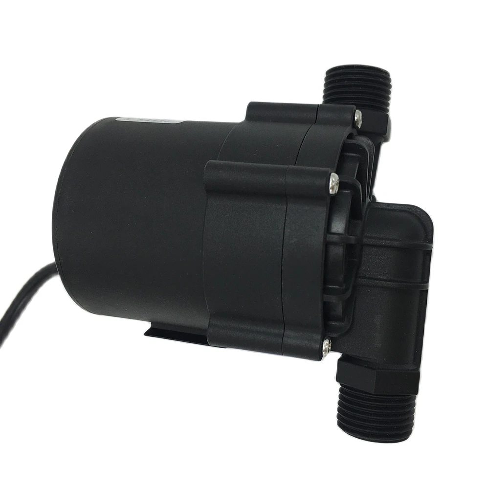 JT-55D DC12V 24V 13M 1800L/H Solar Brushless Booster Water Pump Water Shortage Protection view 2