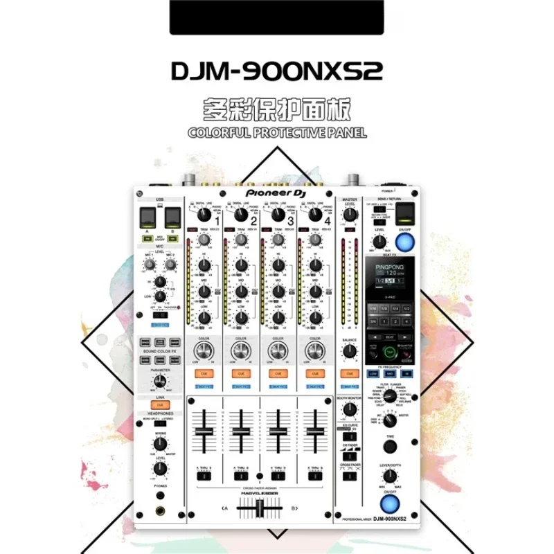 DJ djm900nxs2 controller protective film mixer skin sticker color customizable