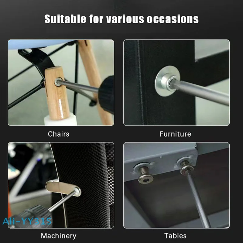 【Y】Screwdriver Set 8Pcs 1/4" Hex Shank Head Allen Wrench Screwdriver Socket Bit Metric Magnetic Screwdriver Bits Set Tools