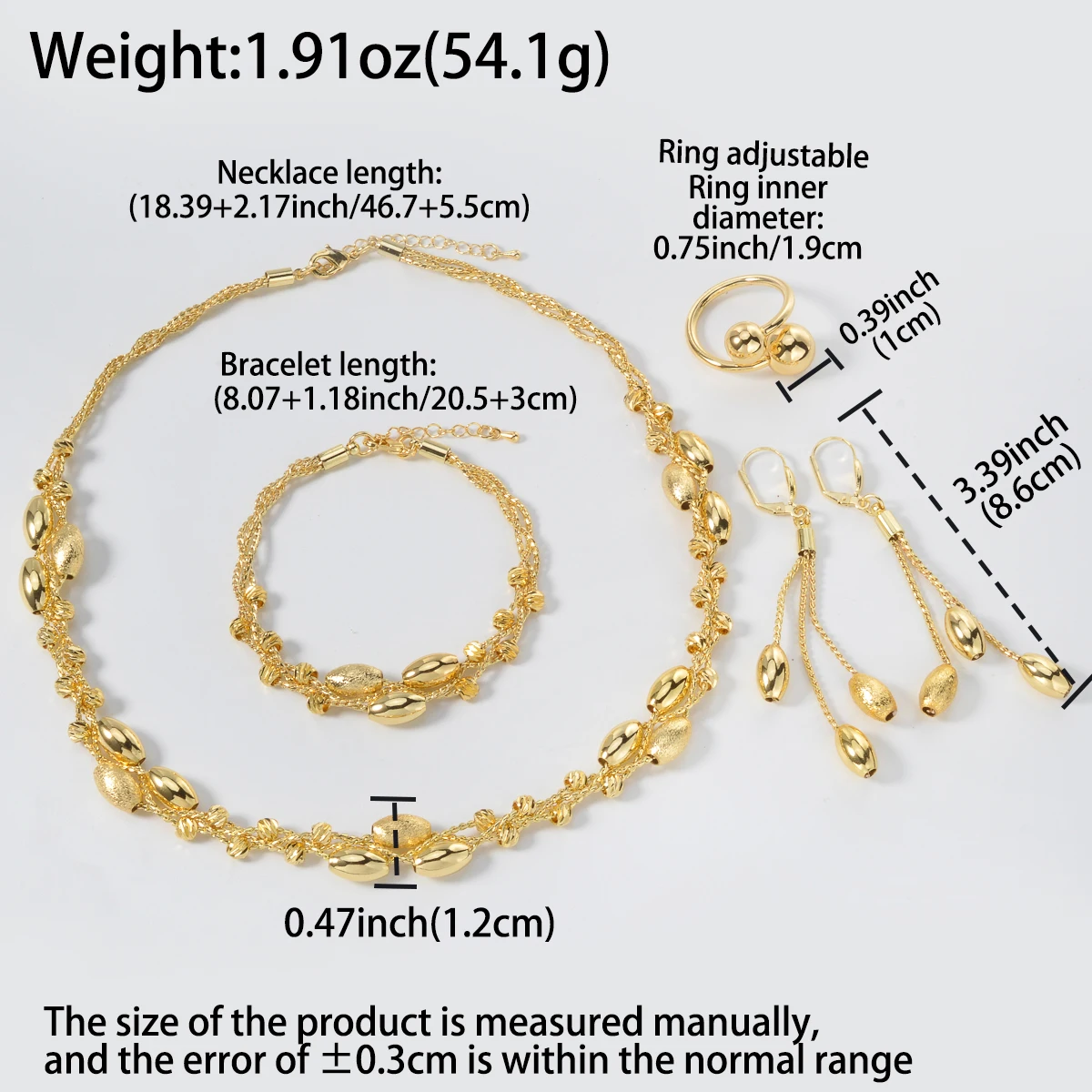 Thumbnail 3 - #78 Ranked Statement Jewelry Sets Picks in 2026