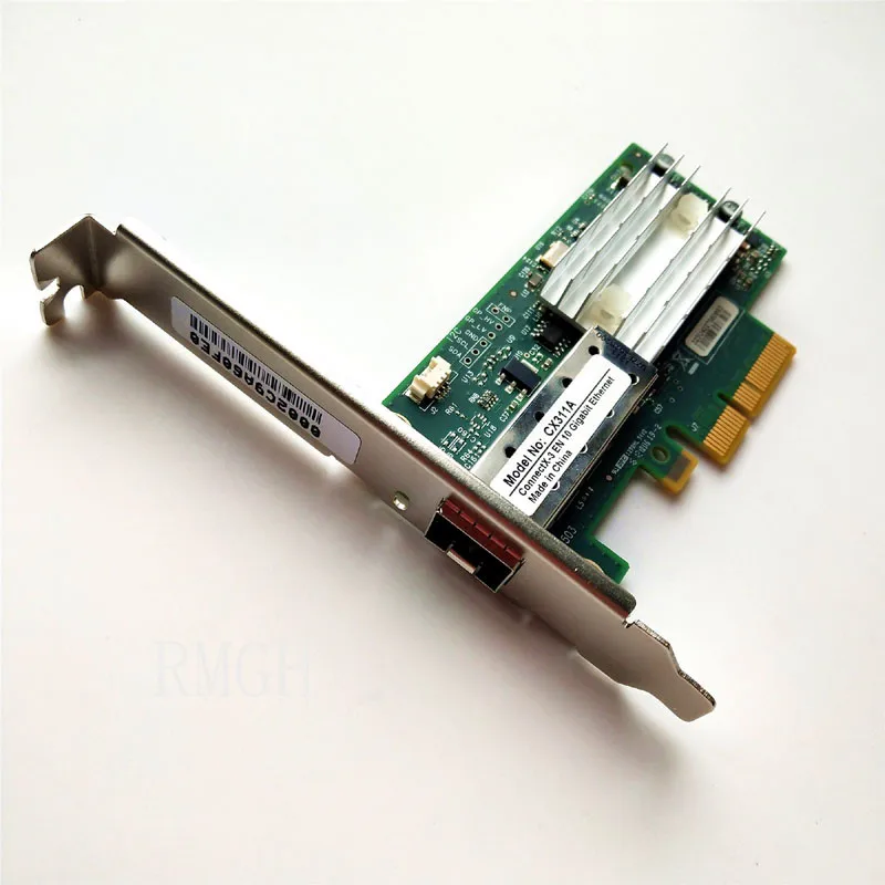 

Original Genuine for Profile Bracket MCX311A-XCAT ConnectX-3 EN 10Gb Gigabit PCIe Ethernet Tested 100% Good