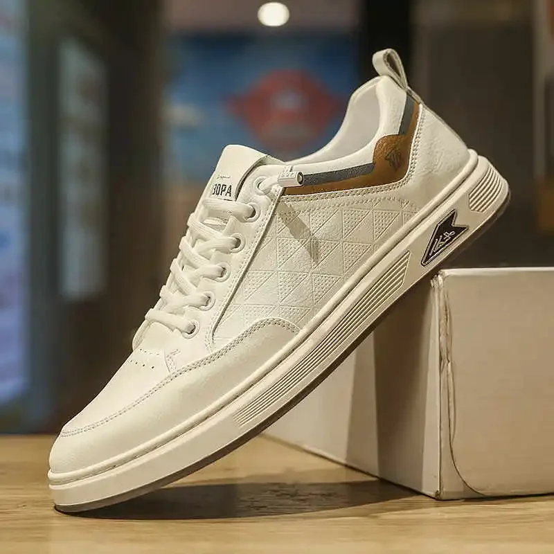 

Legitimate Leather Increase Height Sports For Men Casual Designer Shoes Man Khaki Men's Sneakers Sports Sneakeres Branded