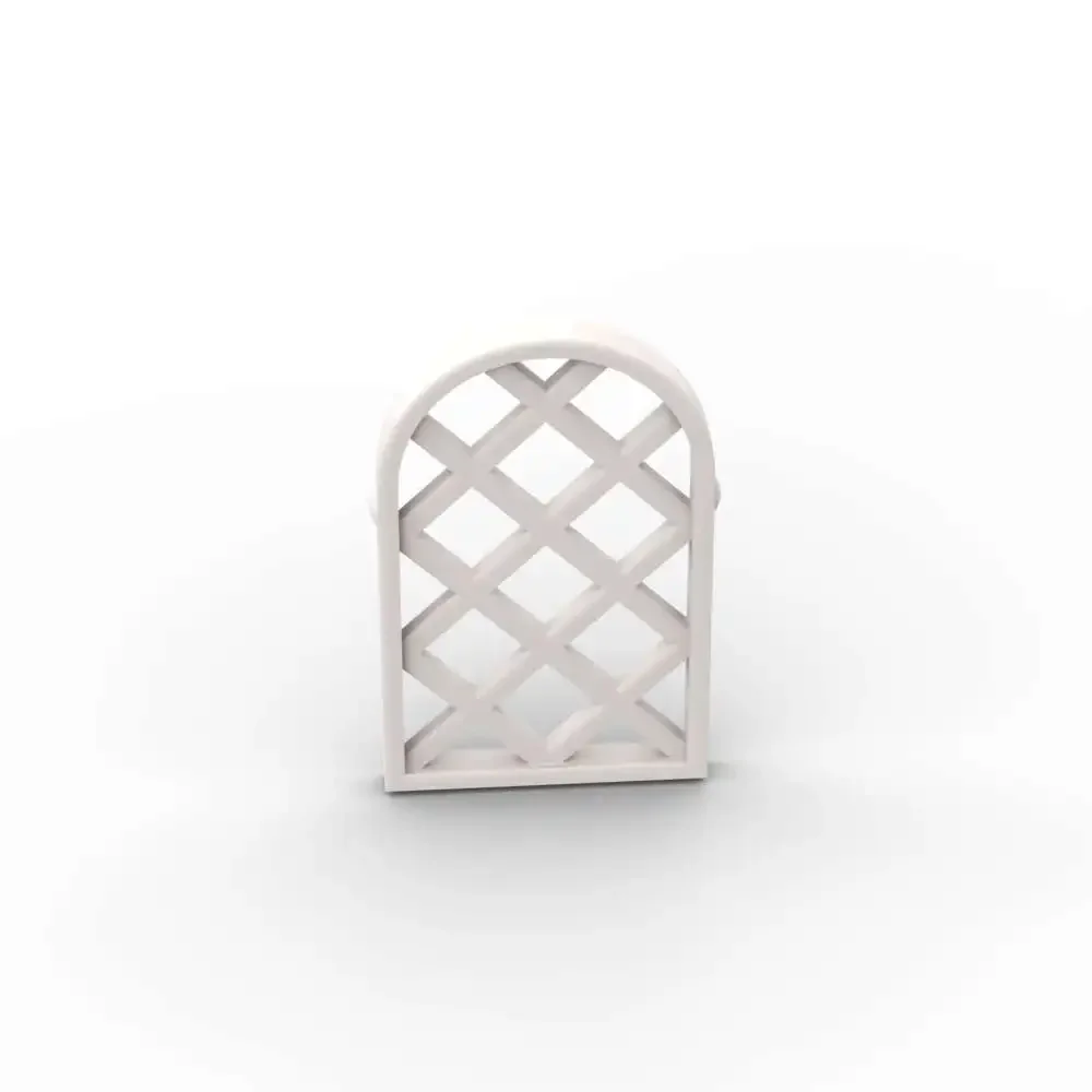 MOC 10PCS 30046  Lattice Diamond Bricks Pane For Window Stitching Substitutable Building Blocks Toy Adults Boys Holiday Gifts