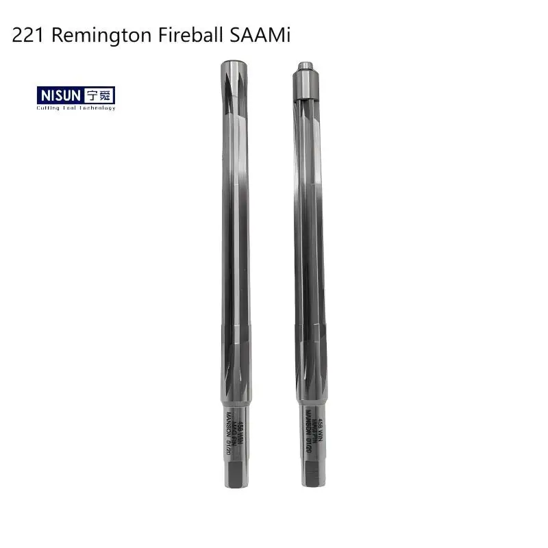 

Customized 221 Remington Fireball SAAMI Chamber Reamer CNC Machining Hss Gun Chamber Reamer