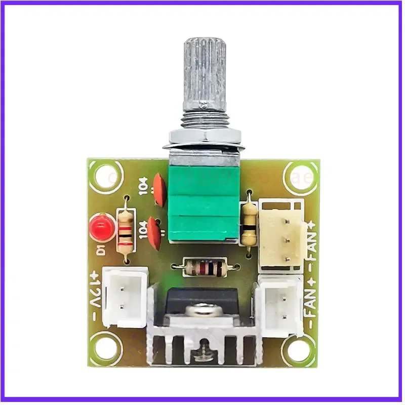 Voltage for LM317 DC Linear Regulator Adjustable Buck Fan Speed Module DC1.25V-13V Governor