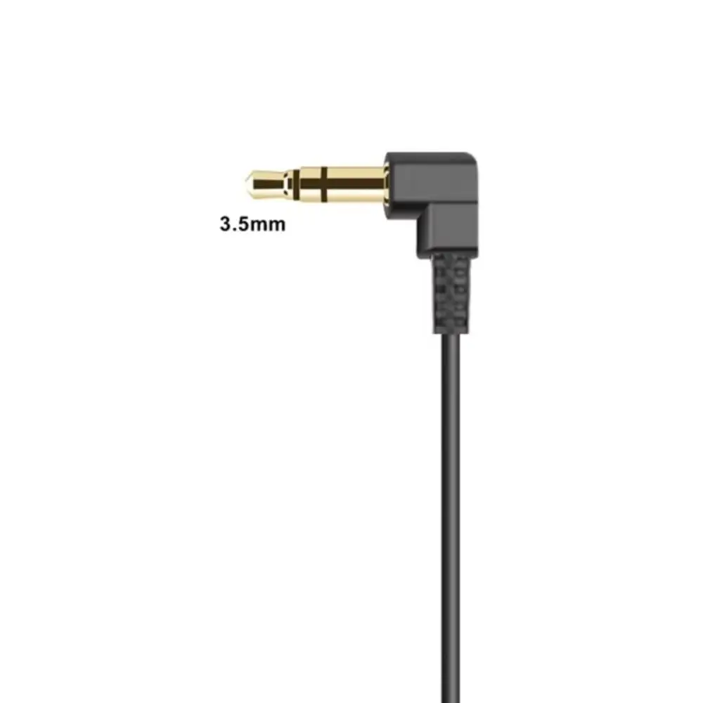 

In Ear Single Side Earphone Flexible Cable Wired Headset 3.5mm Spring Earphones Noise-canceling Lightweight Single Headphones