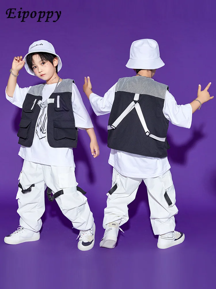 ชุดเสื้อผ้าแฟชั่นฮิปฮอปสำหรับเด็กชุดเสื้อผ้าแฟชันทันสมัย