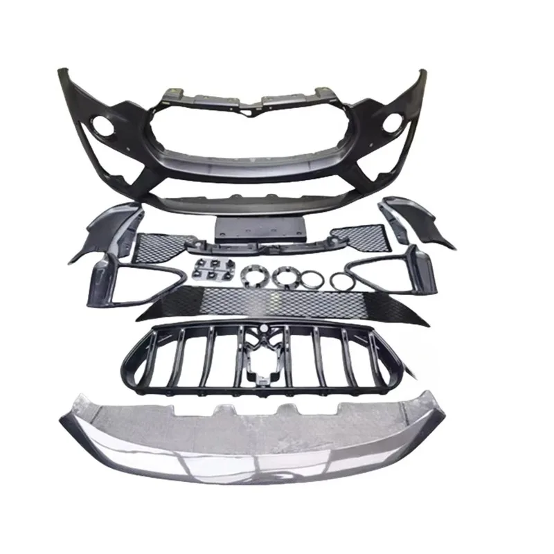 

Hot Sales for 2016-2022 Levante Upgrade GTS Style PP Body Kit Car Bumper Front Bumper Assembly Components Grille