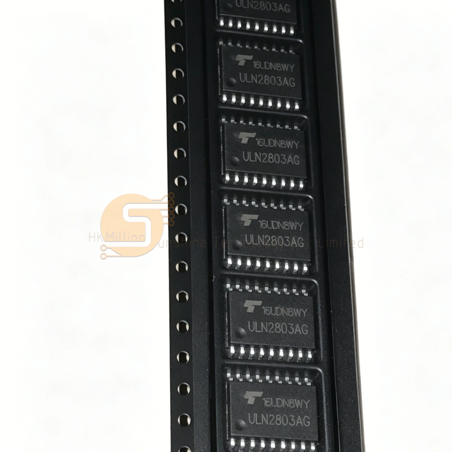 100pcs ULN2803 ULN2803A ULN2803AG ULN2803AFWG 7.2mm SMD SOP18